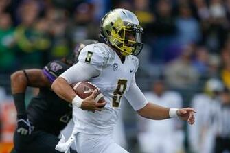 Marcus Mariota Takes Commanding Lead For Heisman Bleacher