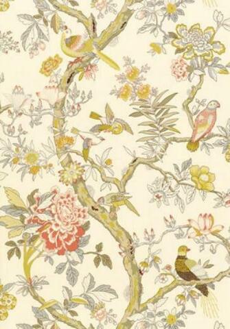 Thibaut Anniversary Papagayo Wallpaper Alexander Interiors Designer