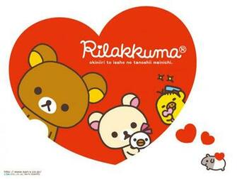 Rilakkuma Valentine Wallpaper Hello Kitty