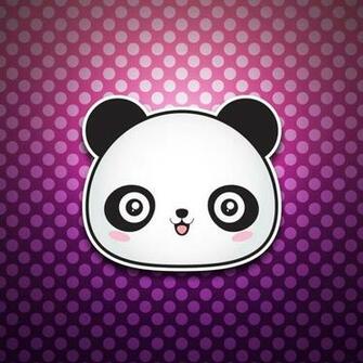 Pink Panda iPad Desktop Wallpaper Screensaver Apple Background
