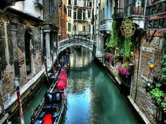Peartreedesigns The Italy Vanice Canal Wallpaper