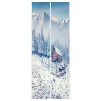 Amazon Vamix Wallpaper Stickers Winter Old Farmhouse In