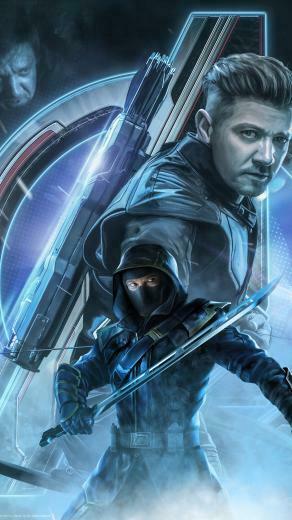 Avengers Endgame Ronin Hawkeye Poster Key Art Sony