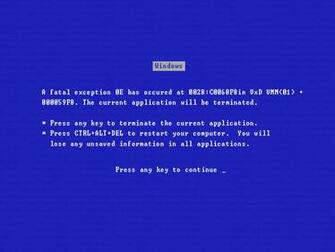 Bsod Wallpaper