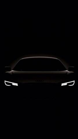 Dark Shiny Concept Car iPhone Wallpaper