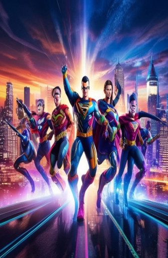 3d Super Heroes Wallpaper