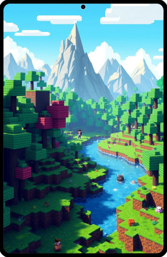 Minecraft Wallpaper For Tablet