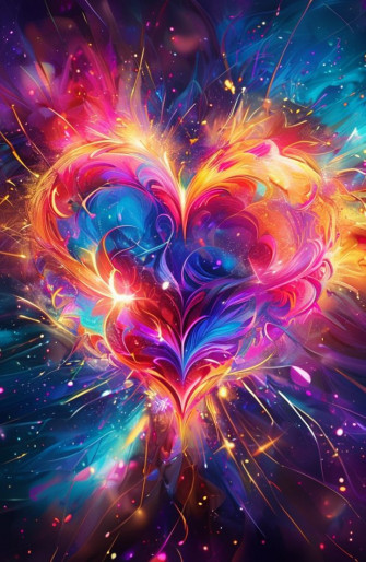 Heart HD Wallpaper In Full Screen