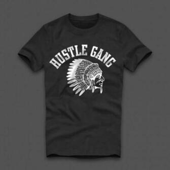 Hustle Gang Shirts T Shirt By Ti