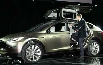 Tesla Model X Desktop HD Wallpaper Very Suitable As A