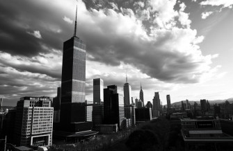 Black And White City Wallpaper