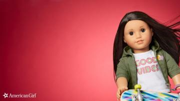 Virtual Background American Girl