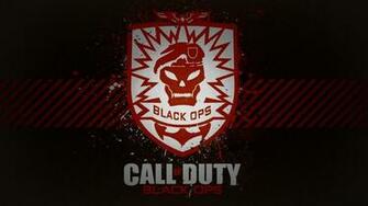 Call Of Duty Black Ops Logo Wallpaper HD