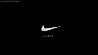 Logo Nike Just Do It Desktop HD Wallpaper