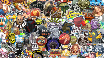 Sticker Bomb Wallpaper HD