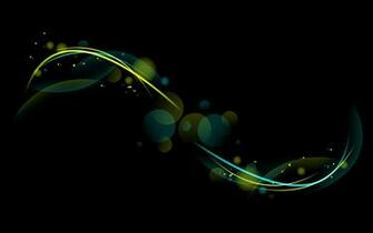 Black And Green Abstract Wallpaper HD In