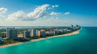 South Beach Miami Night Florida City Wallpaper