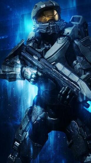 Blue Halo Master Chief Wallpaper