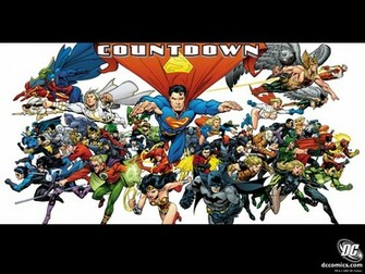 Justice League Countdown Dc Comics Wallpaper