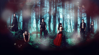 Wallpaper The Vampire Diaries By Justromanova Fan Art Movies