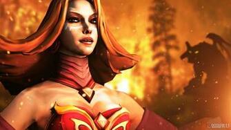 Dota Lina High Quality Wallpaper Walops