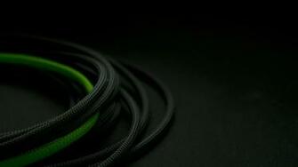 Green Black Wallpaper Computers Dark Power