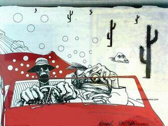 Fear And Loathing In Las Vegas Wallpaper Painting Movie Art Poster