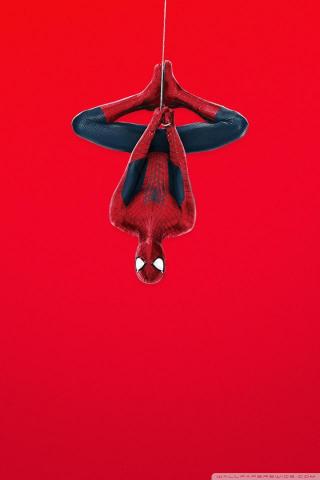 Spider Man Red Background Ultra HD Desktop Wallpaper