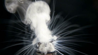 Working Of Micro Coil In Rda Base Close Up Slow Motion Stock