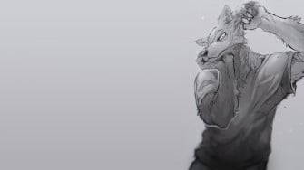 Made A Wallpaper Of This Beautiful Fanart R Beastars