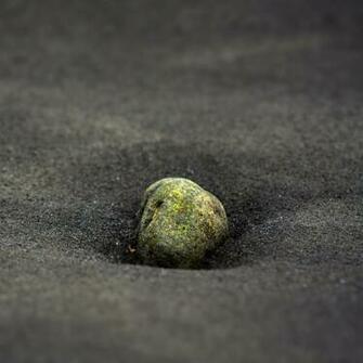 Black Sand Beach iPad Wallpaper