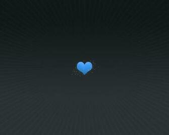 Blue Heart Wallpaper Stock Photos