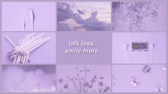 Purple Aesthetics Computer Wallpaper