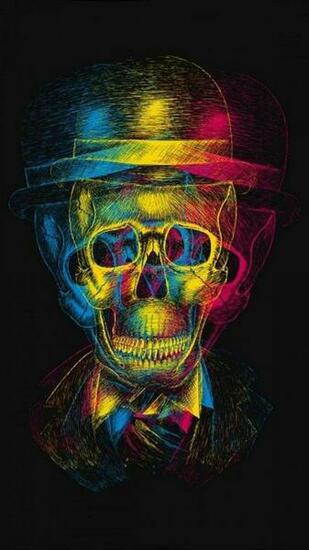 Pics Photos Floral Skull iPhone 5s 5c Wallpaper