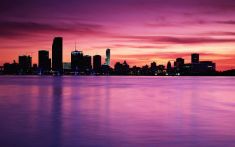 Pink Sunset Wallpaper