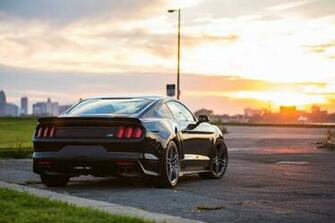 Roush Stage Mustang Modified Black Wallpaper