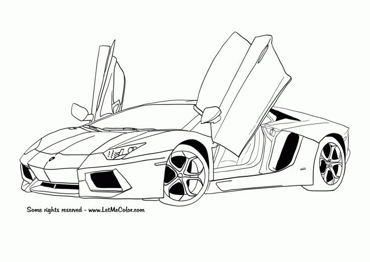 Lamborghini Coloring S Mobile Wallpaper