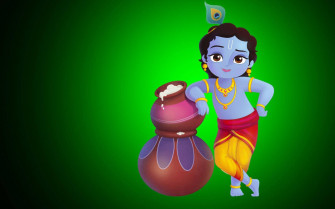 Little Krishna Wallpaper