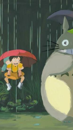 Totoro iPhone Wallpaper