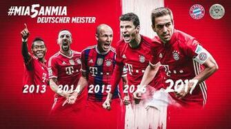 Mia5anmia Fcb Feiert Historischen Titel Fc Bayern M Nchen