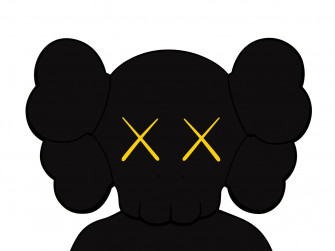 Explore The Stunning Kaws Companion Black Wallpaper