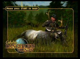 Cabela S Dangerous Hunts Xbox Screen