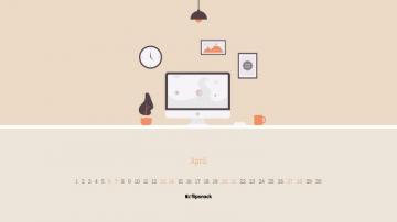 April Wallpaper Calendars Flipsnack