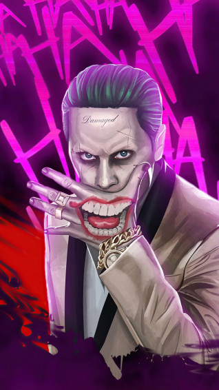 Joker Damaged 4k Sony Xperia X Xz Z5 Premium HD