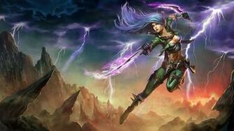 League Of Legends Katarina HD Wallpaper