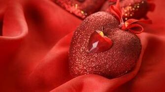 3d Wide Red Love Picture Wallpaper