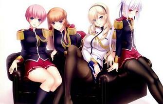 Wallpaper Look Background Girls Smile Art Ottoman Walkure