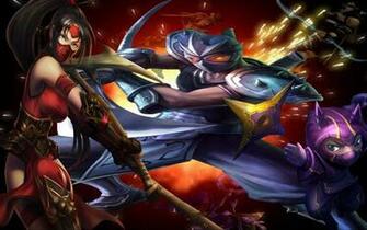 Go Back Gallery For League Of Legends Wallpaper Zed Vs Shen