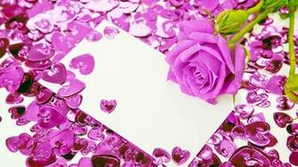 Wallpaper Love Rose