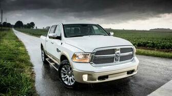 White Dodge Ram Wallpaper HD